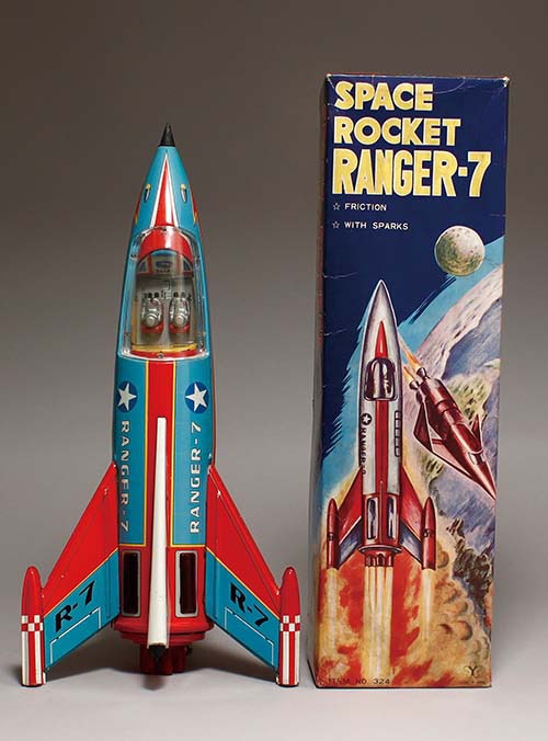 ヨネザワ/日本製 スペースロケット・レンジャー7 (SPACE ROCKET RANGER 
