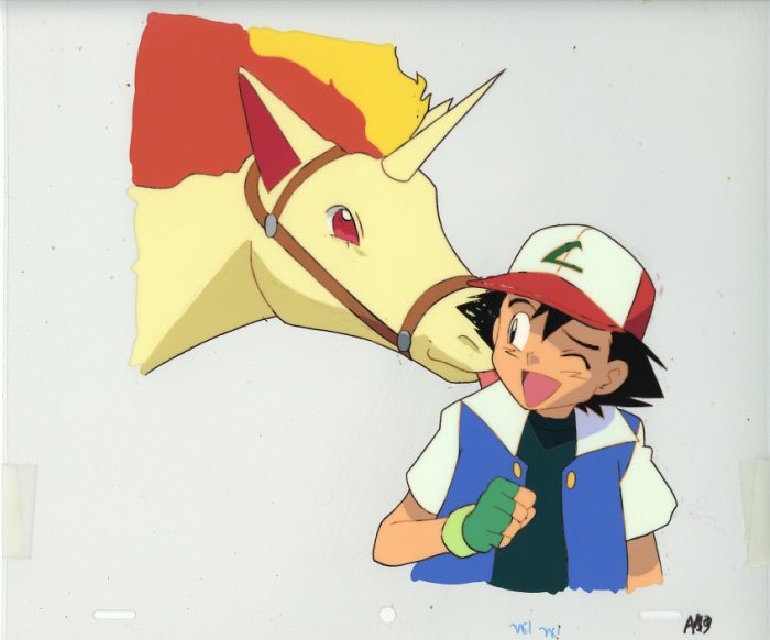 ポケットモンスター 2枚組 サトシ ポニータ ギャロップ