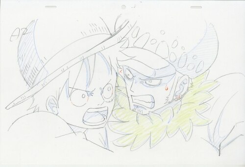 ONE PIECE 原画 ロー/ルフィ…他 ONE PIECE 原画 ロー/ルフィ…他
