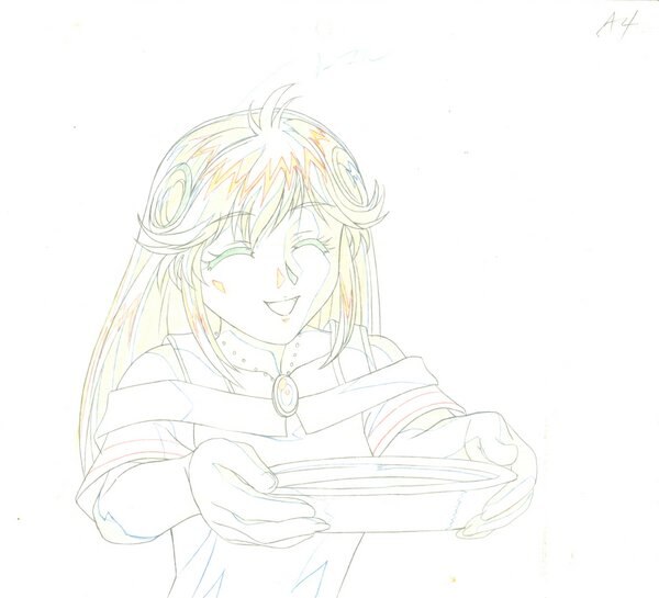 魔術士オーフェン　クリーオウ　セル画 魔術士オーフェン クリーオウ セル画