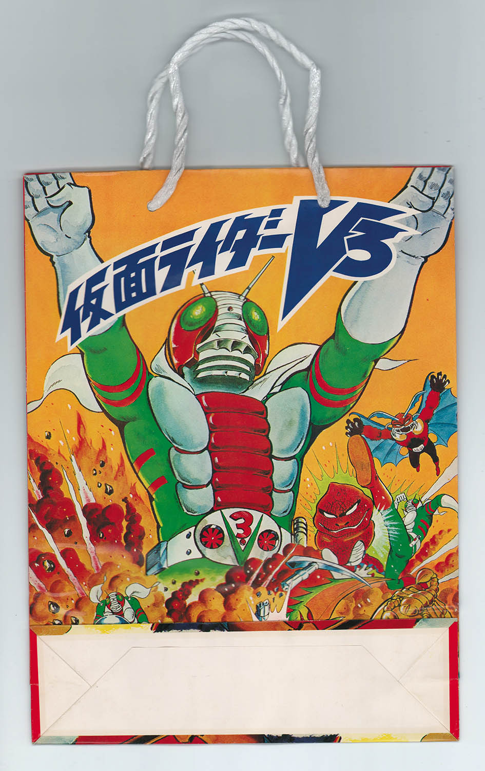 仮面ライダーブロマイド/箱付き/大判3枚/通常判38+2枚/当時物