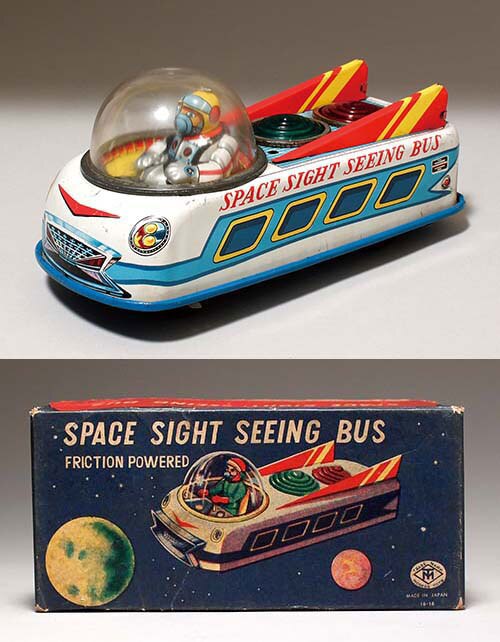 マスダヤ/日本製 宇宙観光バス(SPACE SIGHT SEEING BUS)箱付