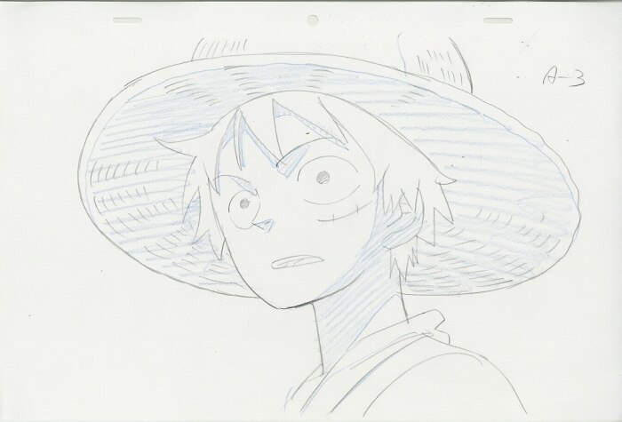 ONE PIECE ラフ原画 モンキー・D・ルフィ…他 ONE PIECE ラフ原画 モンキー・D・ルフィ…他