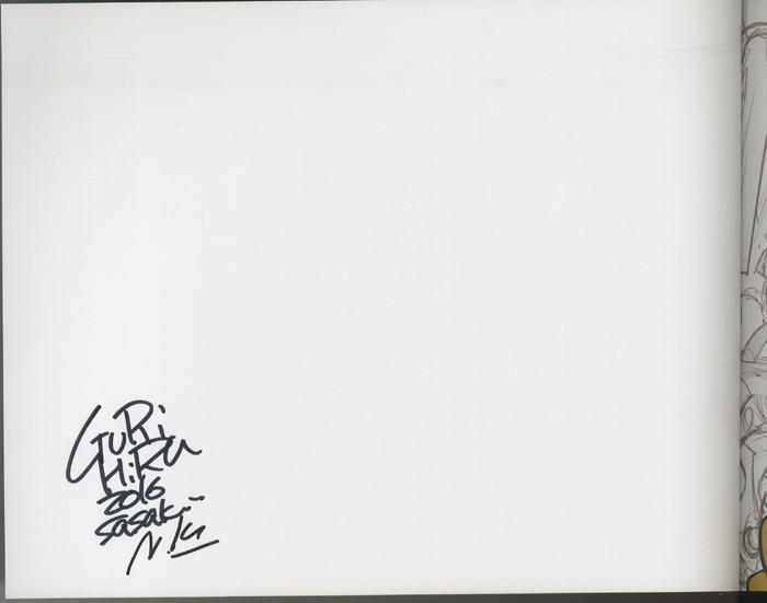 PG-7805]GURiHiRU Sketchbook 3 直筆サイン本＋カード Gurihiru