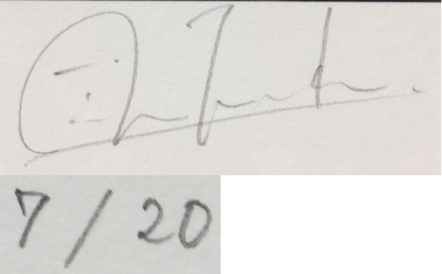 田中将賀直筆サイン入りカラー複製版画[心が叫びたがってるんだ｡]