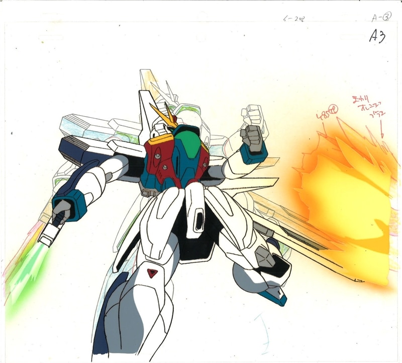 ガンダムX セル画 ガロード・ラン 原画 機動新世紀ガンダムX ガロード・ラン セル画 動画 - メルカリ