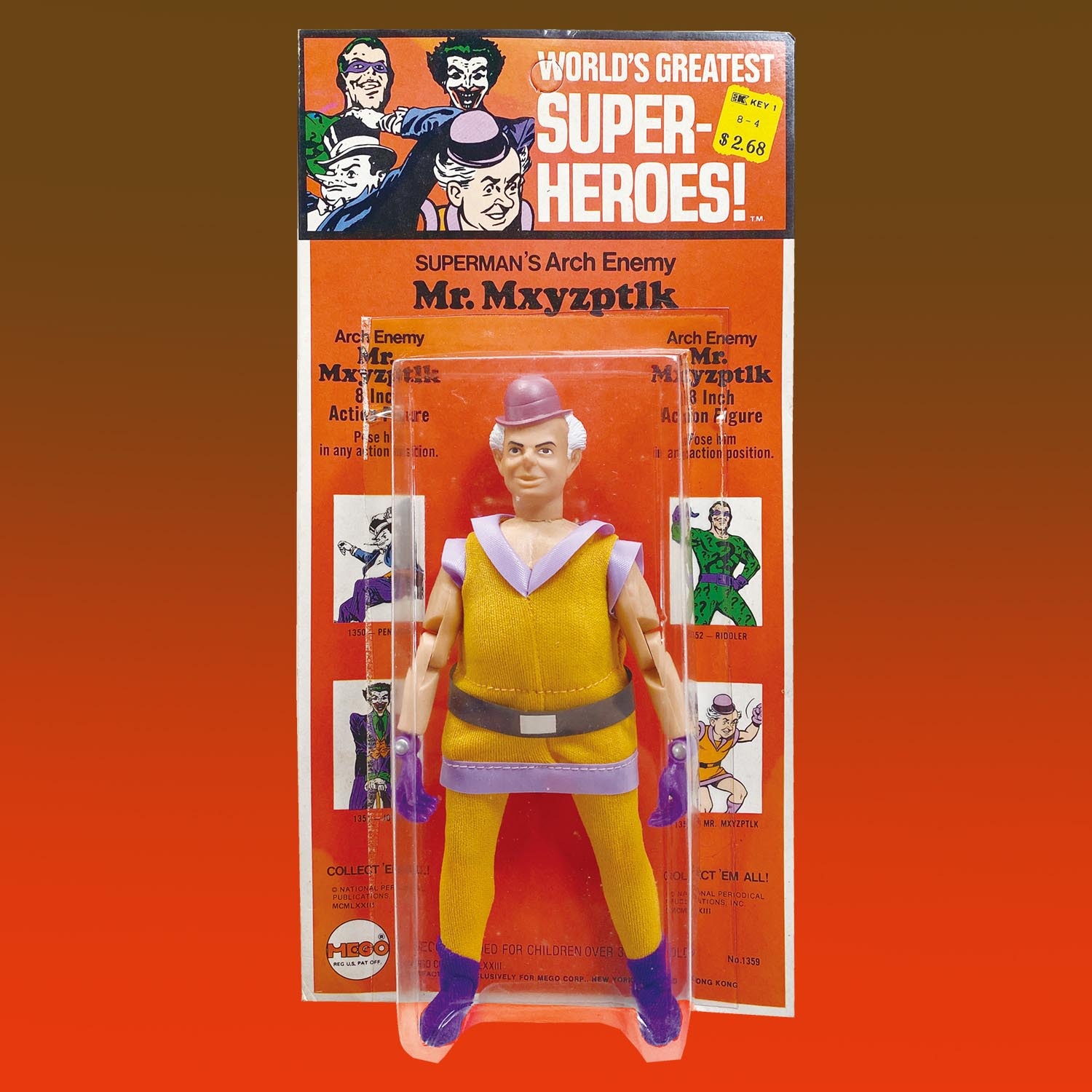 メゴ Mr.ミクシィズピトルク 8インチアクションフィギュア