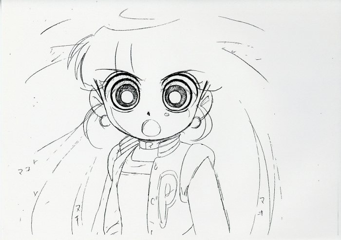 出ましたっ!パワパフガールズZ 原画コピー