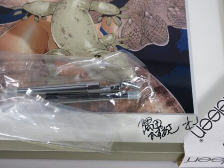 隅田かずあさ キリングバイツ 直筆サイン色紙 イラスト 村田真哉/隅田かずあさ 直筆サイン入りカラー複製イラスト「キリング