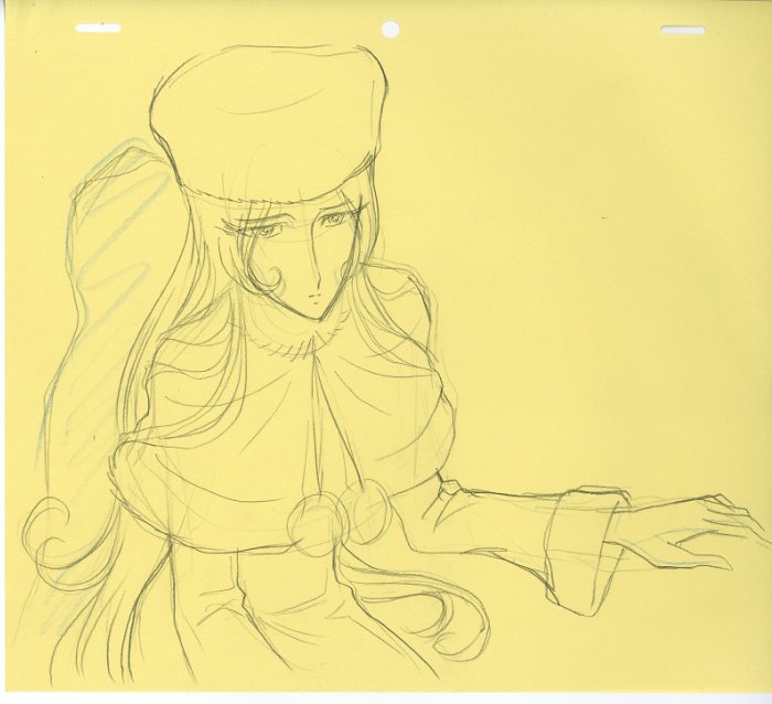松本零士999 -Story of Galaxy Express 999- 原画 メーテル 松本零士999 -Story of Galaxy Express 999- 原画 メーテル