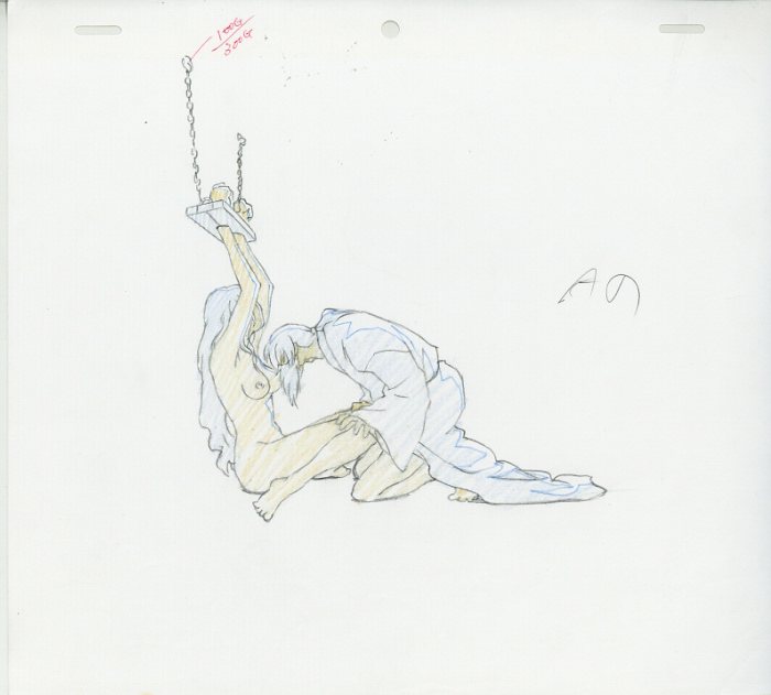 淫魔世伝　セル画 新世紀 淫魔聖伝 原画
