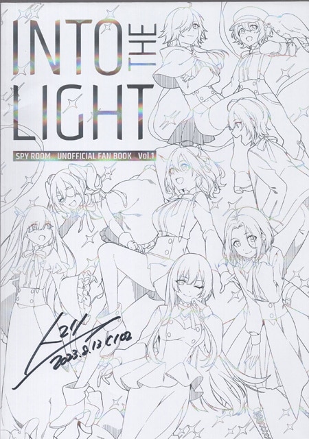 トマリ 直筆サイン入り同人誌「INTO THE LIGHT」