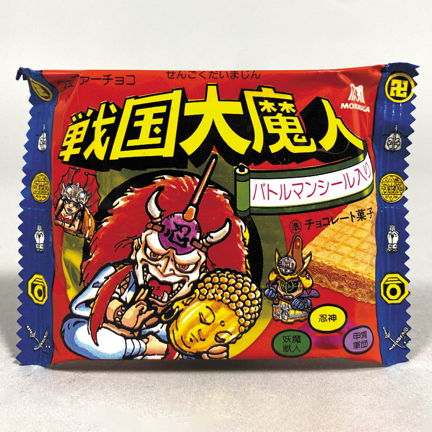 森永製菓 - 戦国大魔神 マイナーシール Amazon.co.jp: 2弾 秘魔神 大黒神 戦-2 戦国大魔神 戦国大魔人