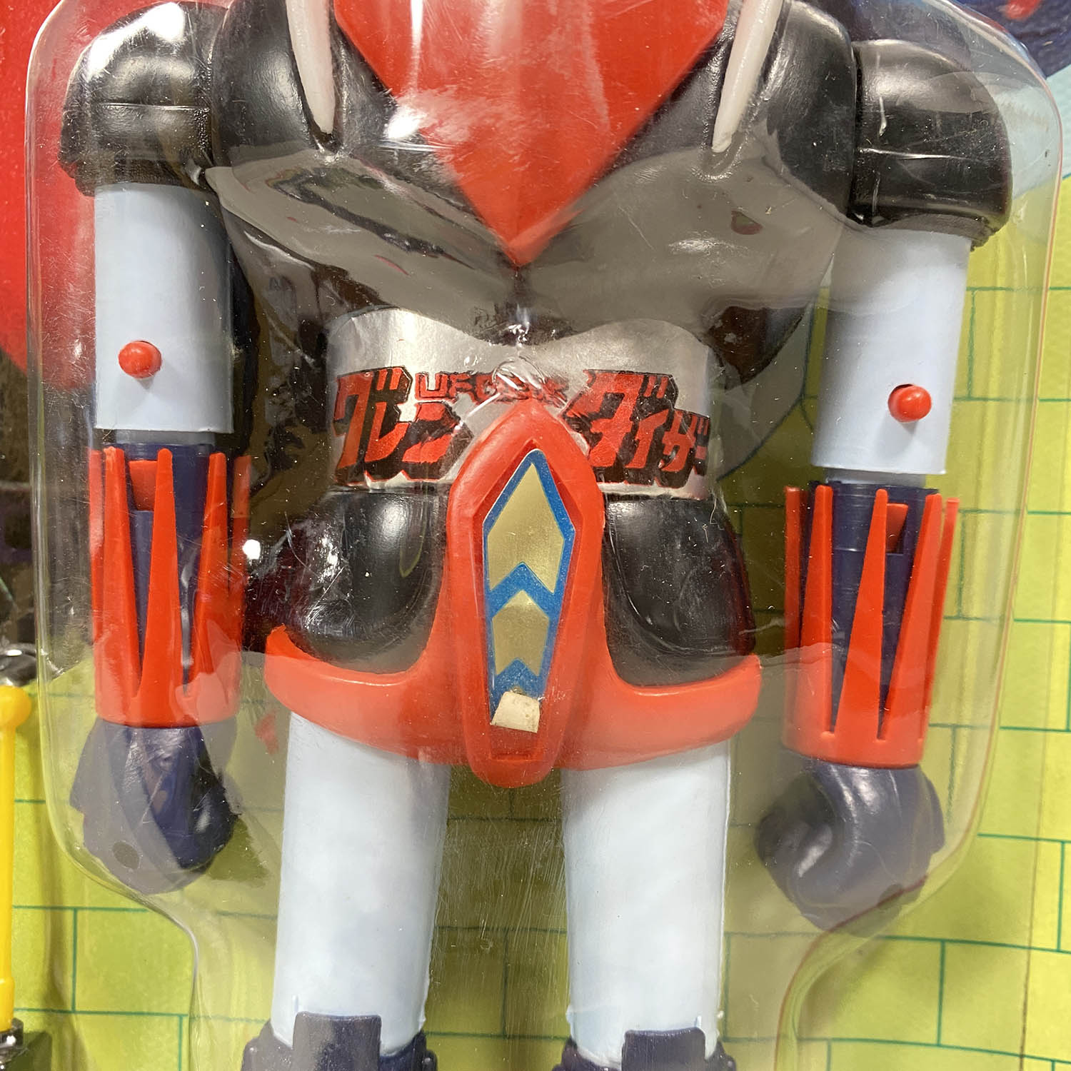 グレンダイザー ブリキ ゼンマイ歩行 約22cm ポピー 当時物 1619] ポピー グレンダイザー 出撃セット
