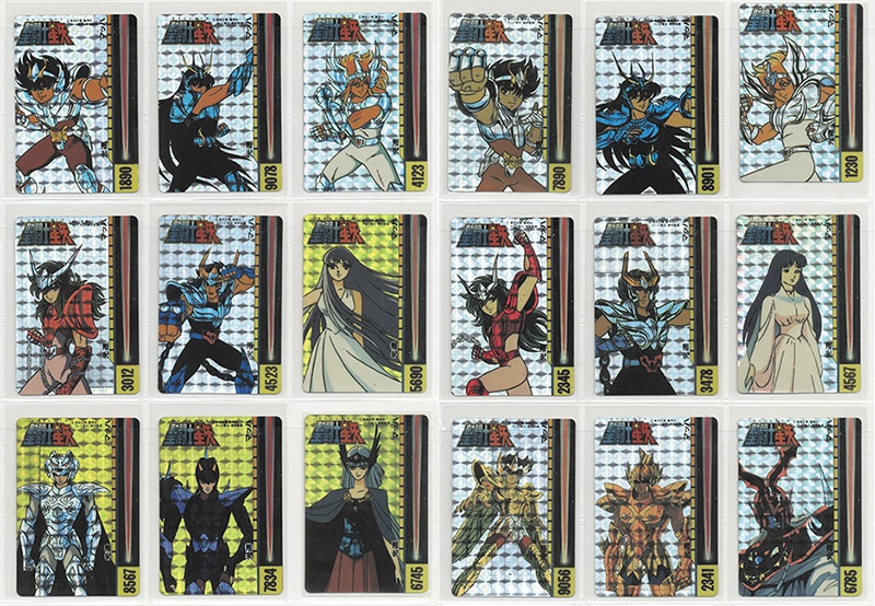 不二家 聖闘士星矢 ガムカード【全120種】