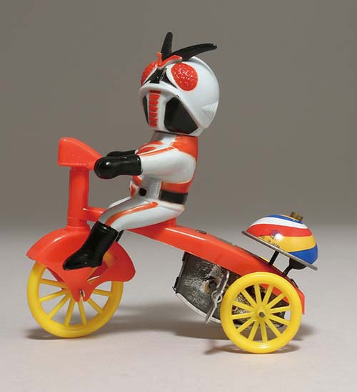 マスダヤ 仮面ライダーX (小型三輪車) 箱付