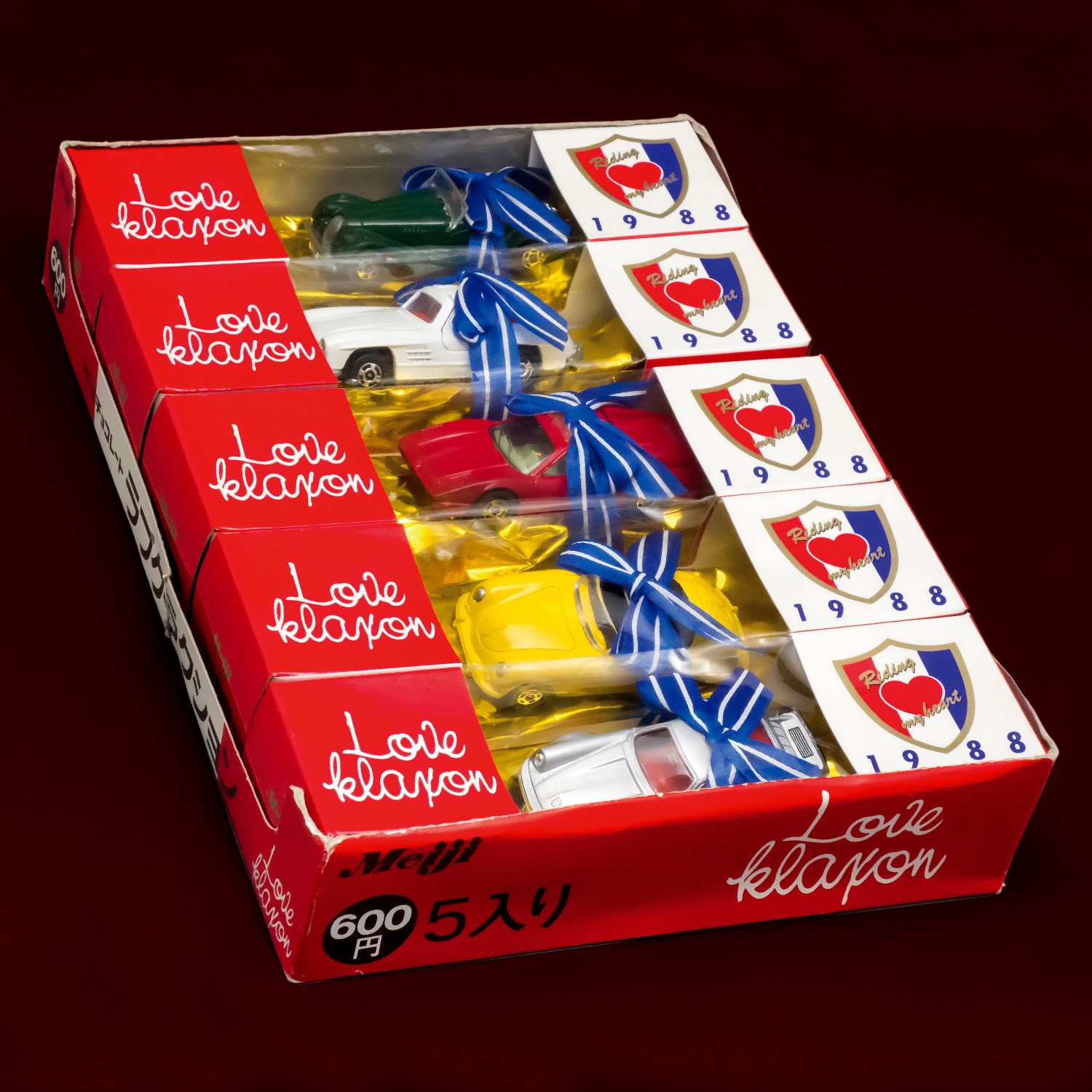Meiji Chocolate Love Horn 5 Set
