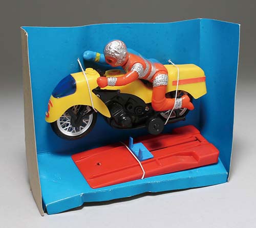 タカトク＆マツシロ キカイダー プッシュン ゴー オートバイ箱付