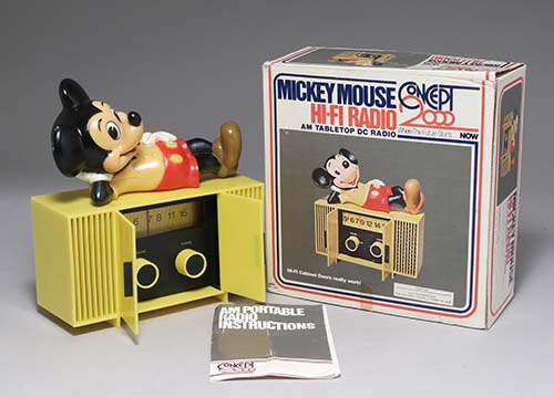 CONCEPT 2000/香港 ミッキーマウス ハイファイラジオ (MICKEY