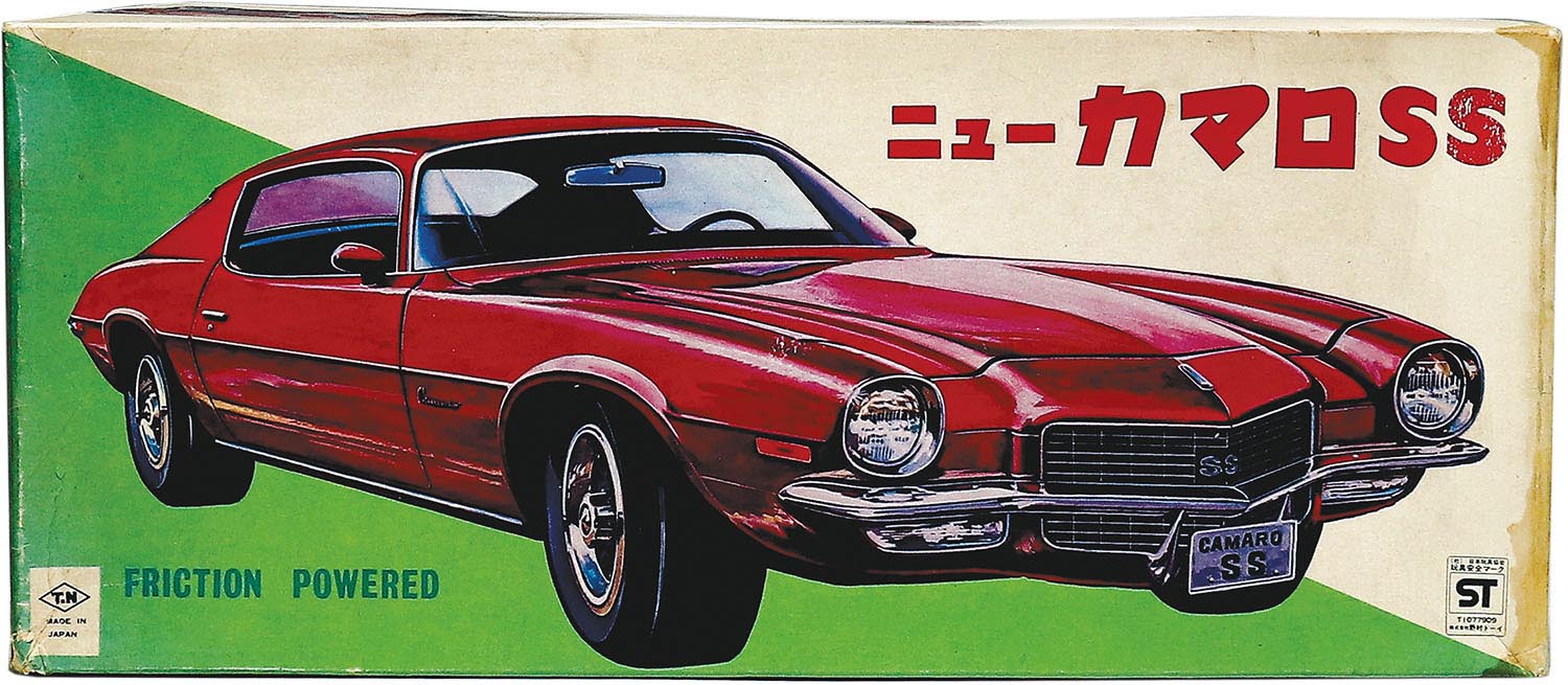 野村トーイ シボレー カマロ ブリキ 昭和レトロ ビンテージ 玩具 当時