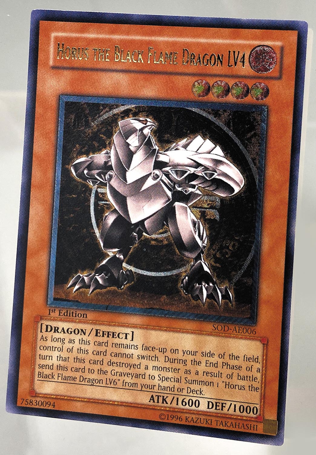 Horus the Black Flame Dragon LV4 : YuGiOh Card Prices