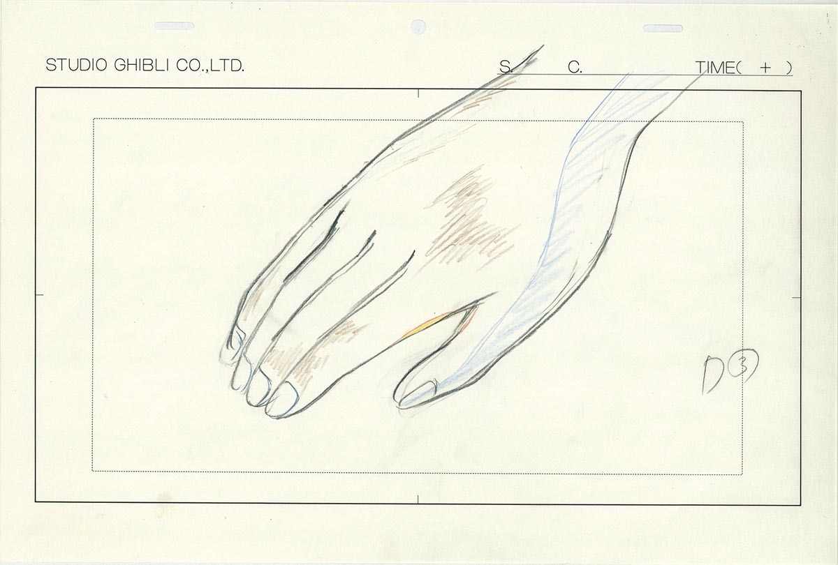 7023] 天空の城ラピュタ 修正ラフ原画 / 直筆:宮崎駿