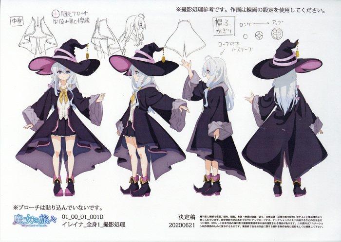 魔女の旅々 設定[制作素材]