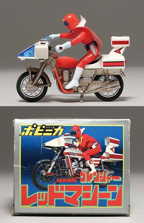 ポピー ポピニカ 秘密戦隊ゴレンジャー レッドマシーン箱付