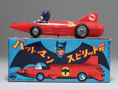 FUJIMARU TOYS/日本製 バットマン スピリット号 赤