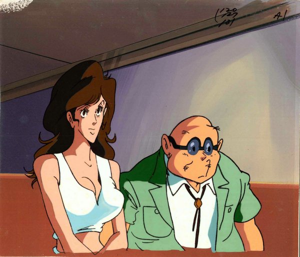 ルパン三世 PARTIII 不二子 セル画