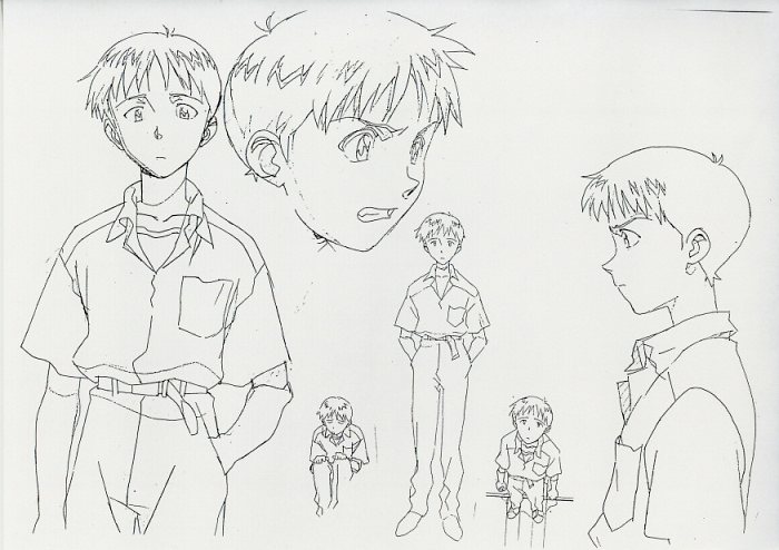 エヴァンゲリオン　設定資料 新世紀エヴァンゲリオン TVアニメーション設定資料集