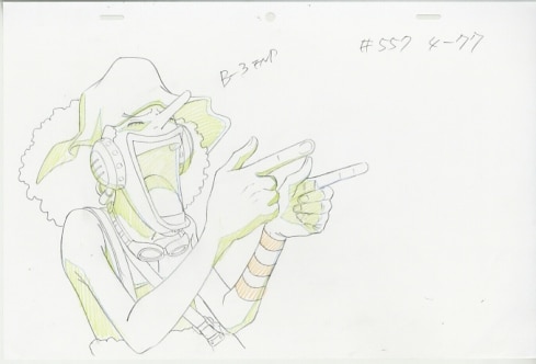 ワンピース　直筆原画　エース ONEPIECE ワンピース 複製原画 エース - メルカリ