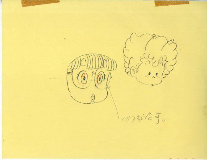 Dr.スランプ アラレちゃん 原画