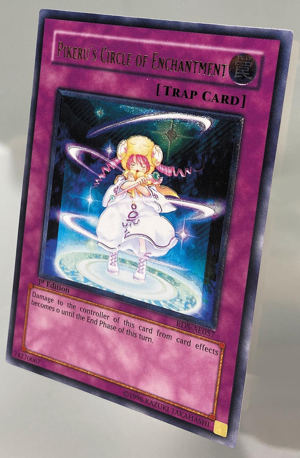 Yu-Gi-Oh! Card PIKERU'S CIRCLE OF ENCHANTMENT (Asia Version