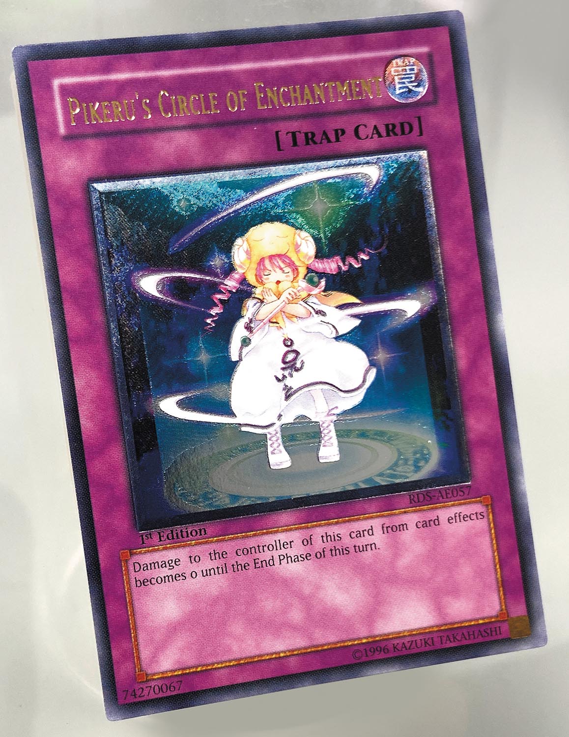 Yu-Gi-Oh! Card PIKERU'S CIRCLE OF ENCHANTMENT (Asia Version