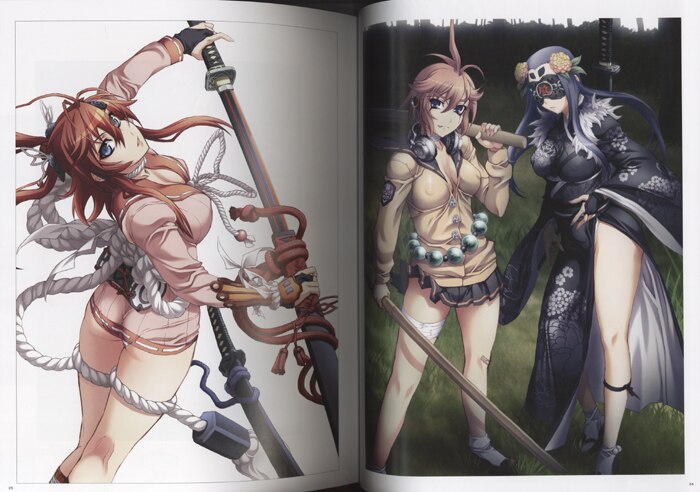 Niθ ART WORKS 艶姿戯画 直筆サイン入り Niθ ART WORKS 艶姿戯画 直筆サイン入り