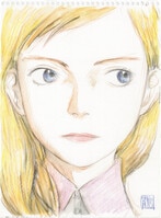 3593] 鈴木翁二 直筆カラーイラスト