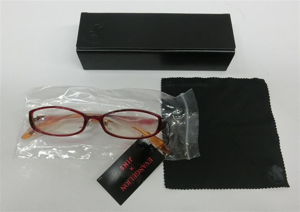 エヴァンゲリオン アスカ JINS 眼鏡 度無し エヴァンゲリオン アスカ JINS 眼鏡 度無し - メルカリ