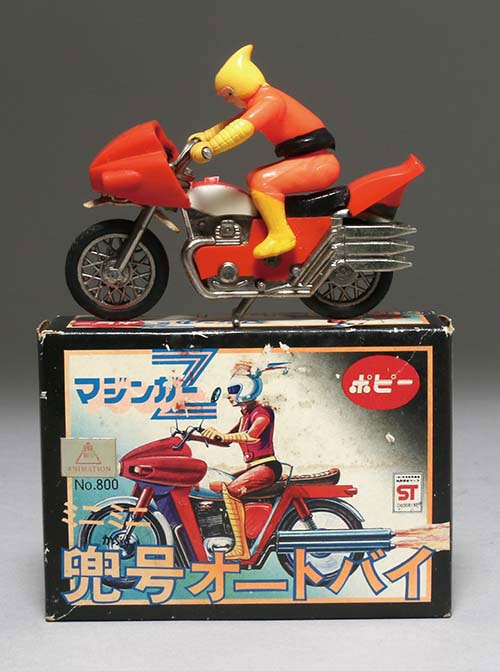 Mazinger Z Minis motorcycle Kabuto issue with box