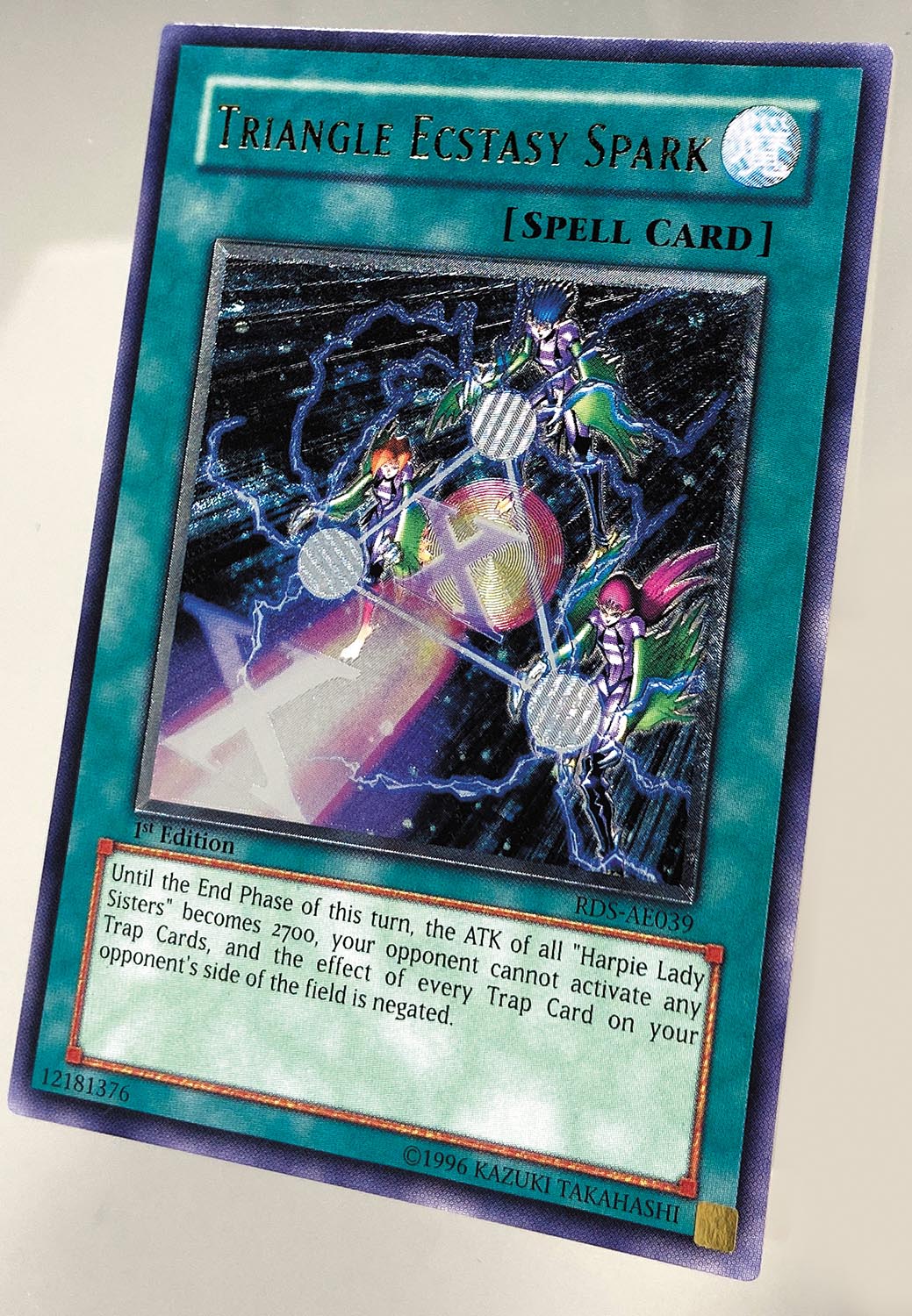 遊戯王　トライアングル　X 立ち上が スパーク　旧アジア　レリーフ　アルティメットレア
