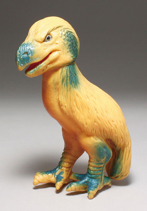 当時物 大協製『生きていた恐竜と怪獣』ジアトリマ ソフビ