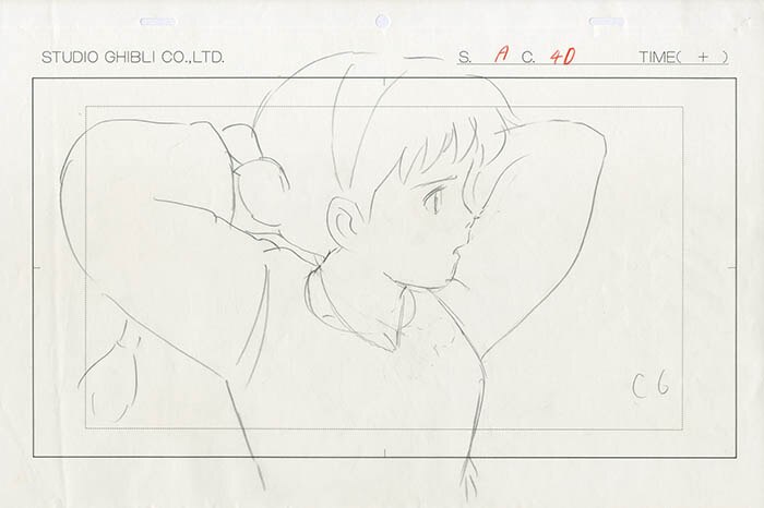 天空の城ラピュタ修正ラフ原画 天空の城ラピュタ修正ラフ原画