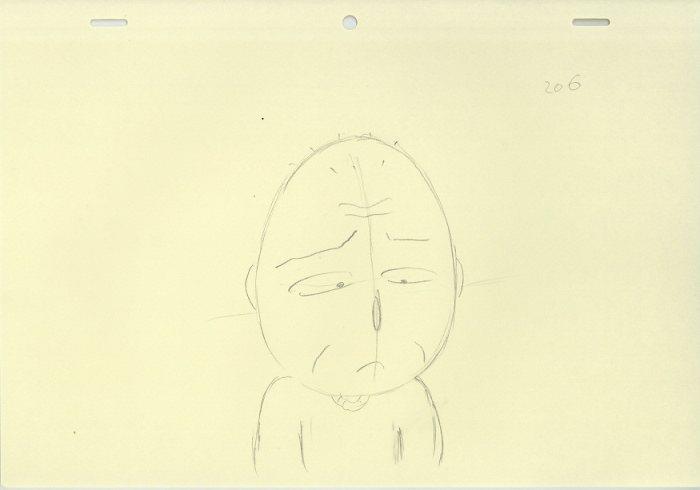 ちびまる子ちゃん ラフ原画