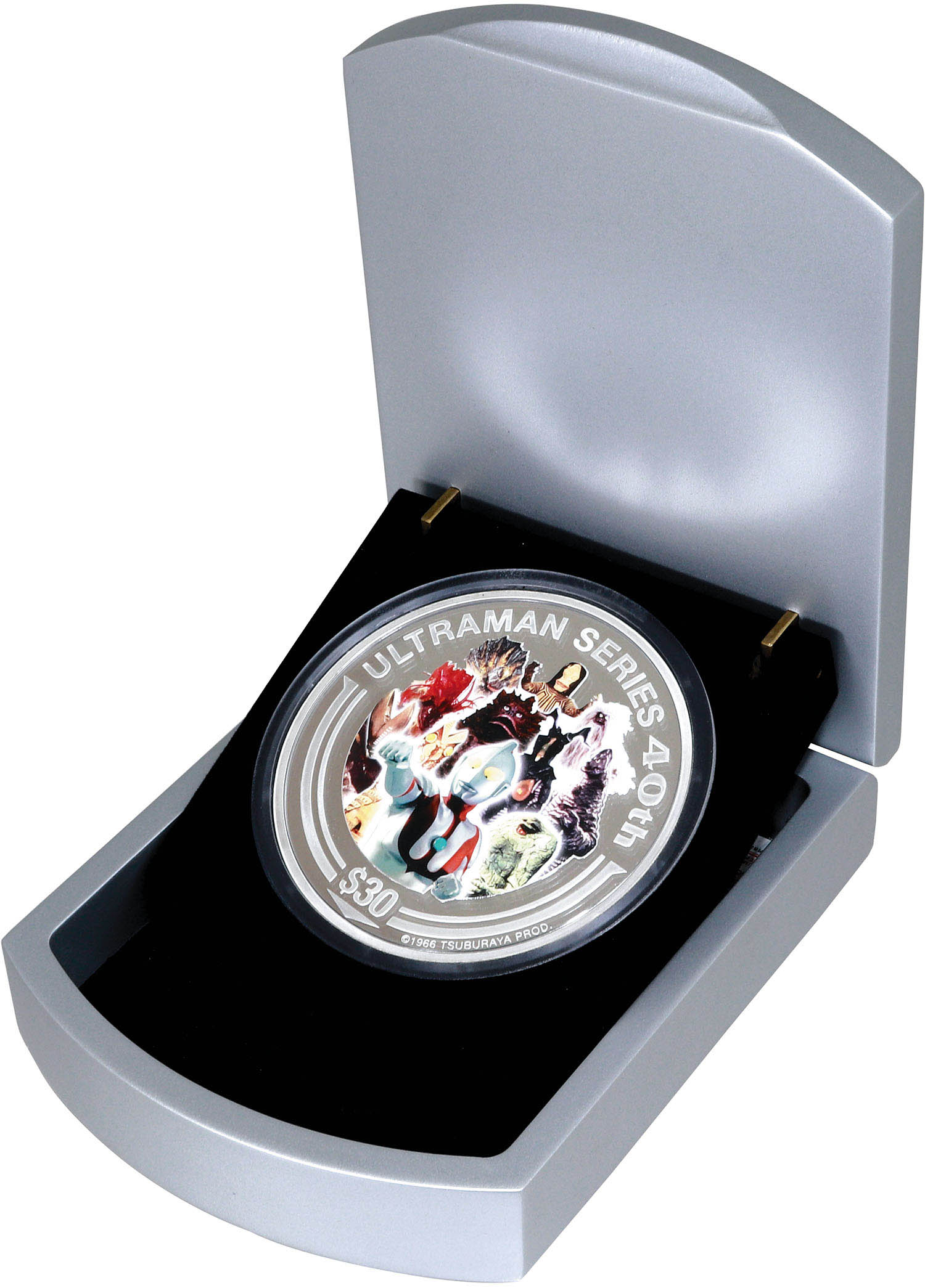 泰星コイン・鋳造オーストラリア/発行ツバル・ ウルトラマン40周年記念