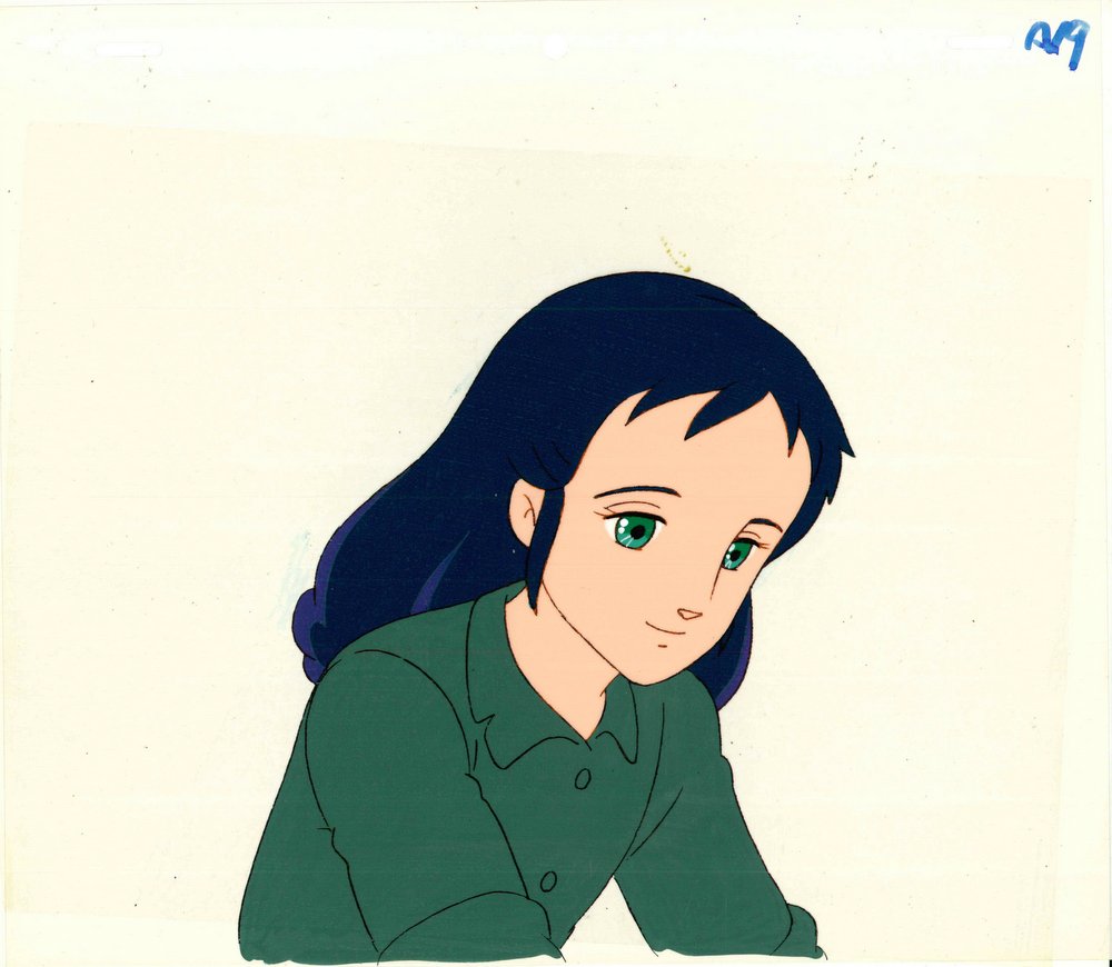 小公女セーラ』背景付きセル画（セル画と背景は合っていませ