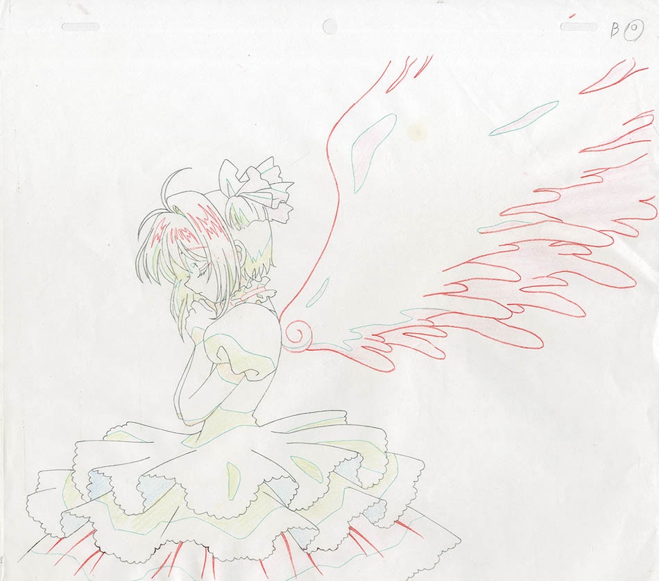 カードキャプターさくら セル画 3枚セット カードキャプターさくら