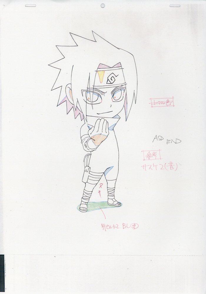 Naruto ナルト Sd ロック リーの青春フルパワー忍伝 原画コピー