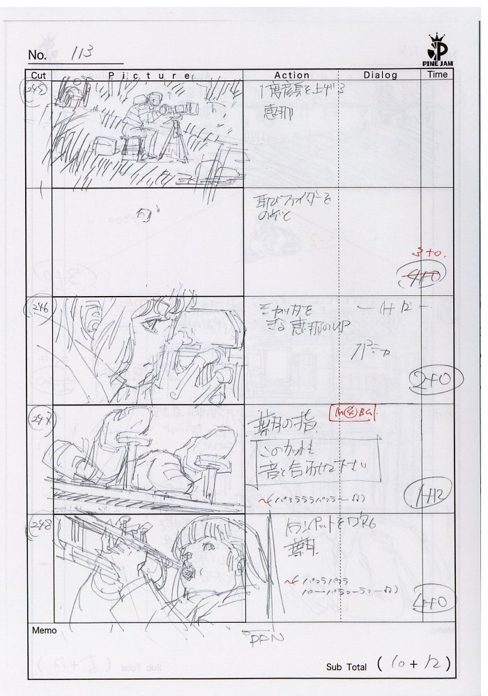 Just Because! ジャストビコーズ　第一話　Aパート絵コンテ決定稿 Just Because! ジャストビコーズ 第一話 Aパート絵コンテ決定稿