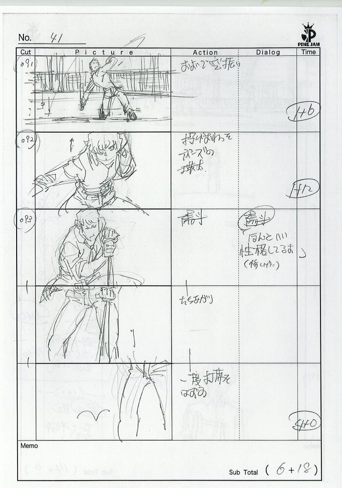 Just Because! 絵コンテ