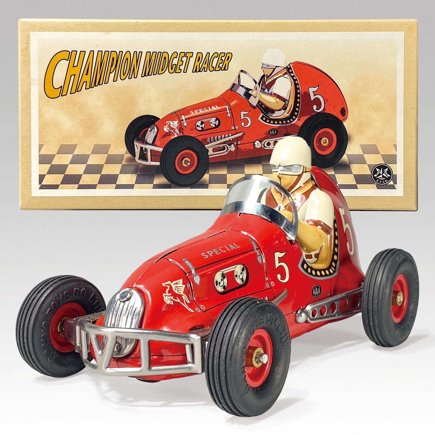1237］ トミー 1999年復刻チャンピオンミゼットレーサー5 （車のみ